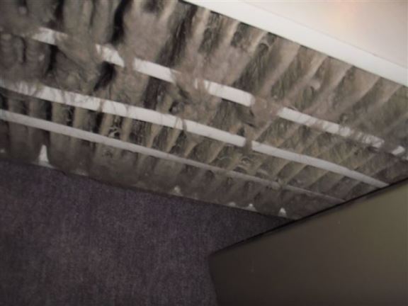 This furnace filter was so clogged that it caused the furnace to overheat and shut down on high-limit safety.